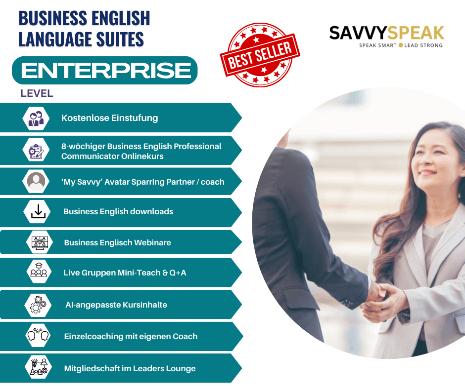 SavvySpeak ENTERPRISE level Beschreibung von SavvySpeak BEPC ENTERPRISE